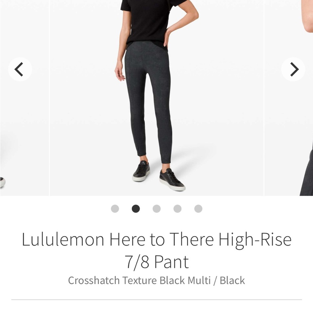 Set of 2 Lululemon High-Rise 7/8 Pants